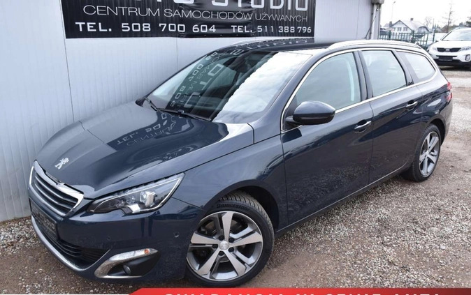 Peugeot 308 cena 36450 przebieg: 204660, rok produkcji 2015 z Leśna małe 781